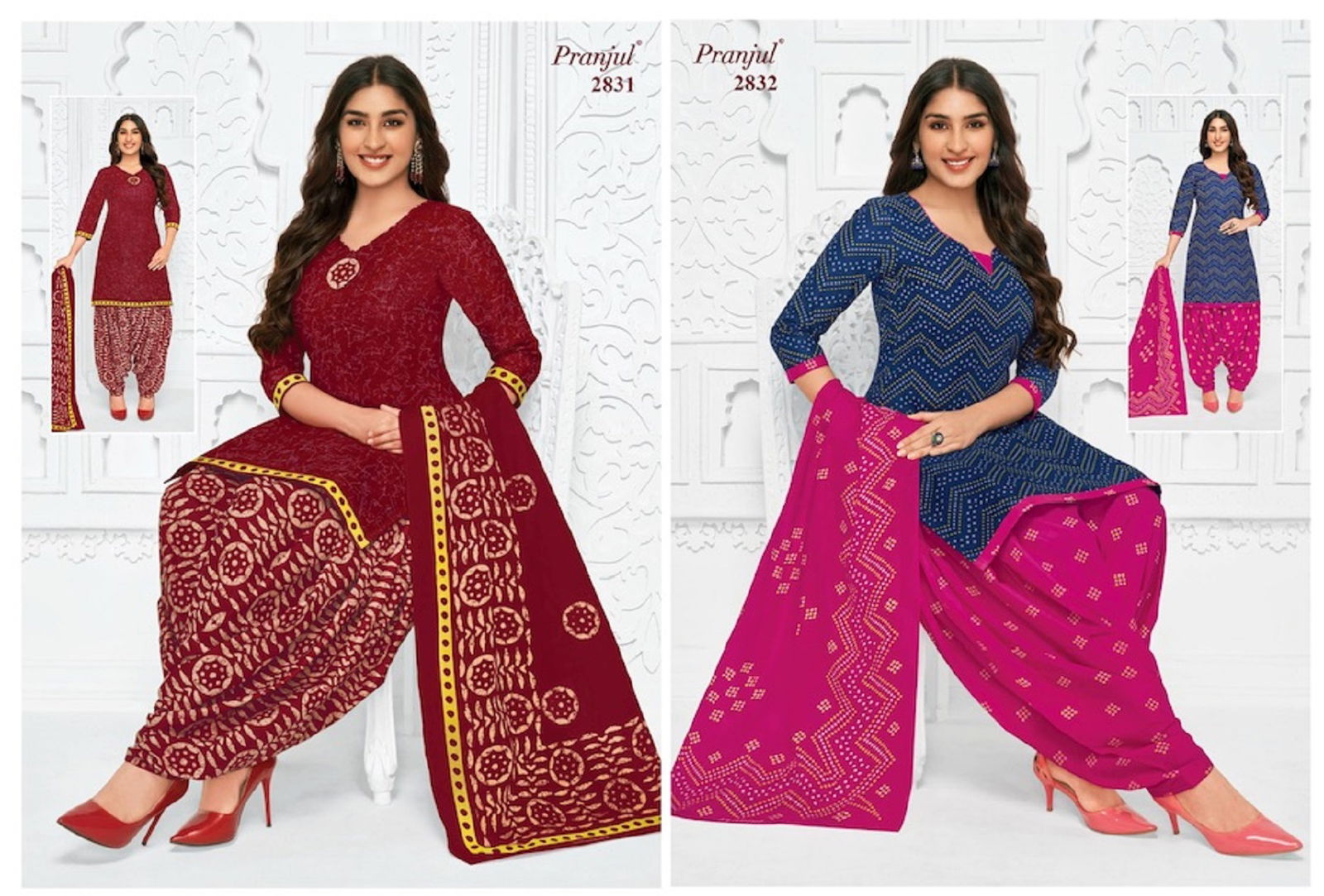 Preksha Vol 28 By Pranjul Readymade Salwar Kameez